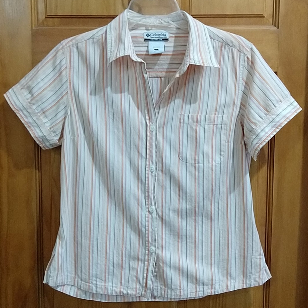 Columbia shirt sleeve shirt